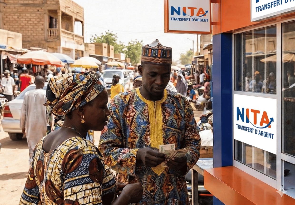 Illustration NITA pour le transfert d'argent au Tchad